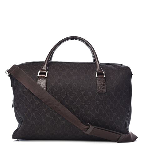 gucci nylon bag brown.